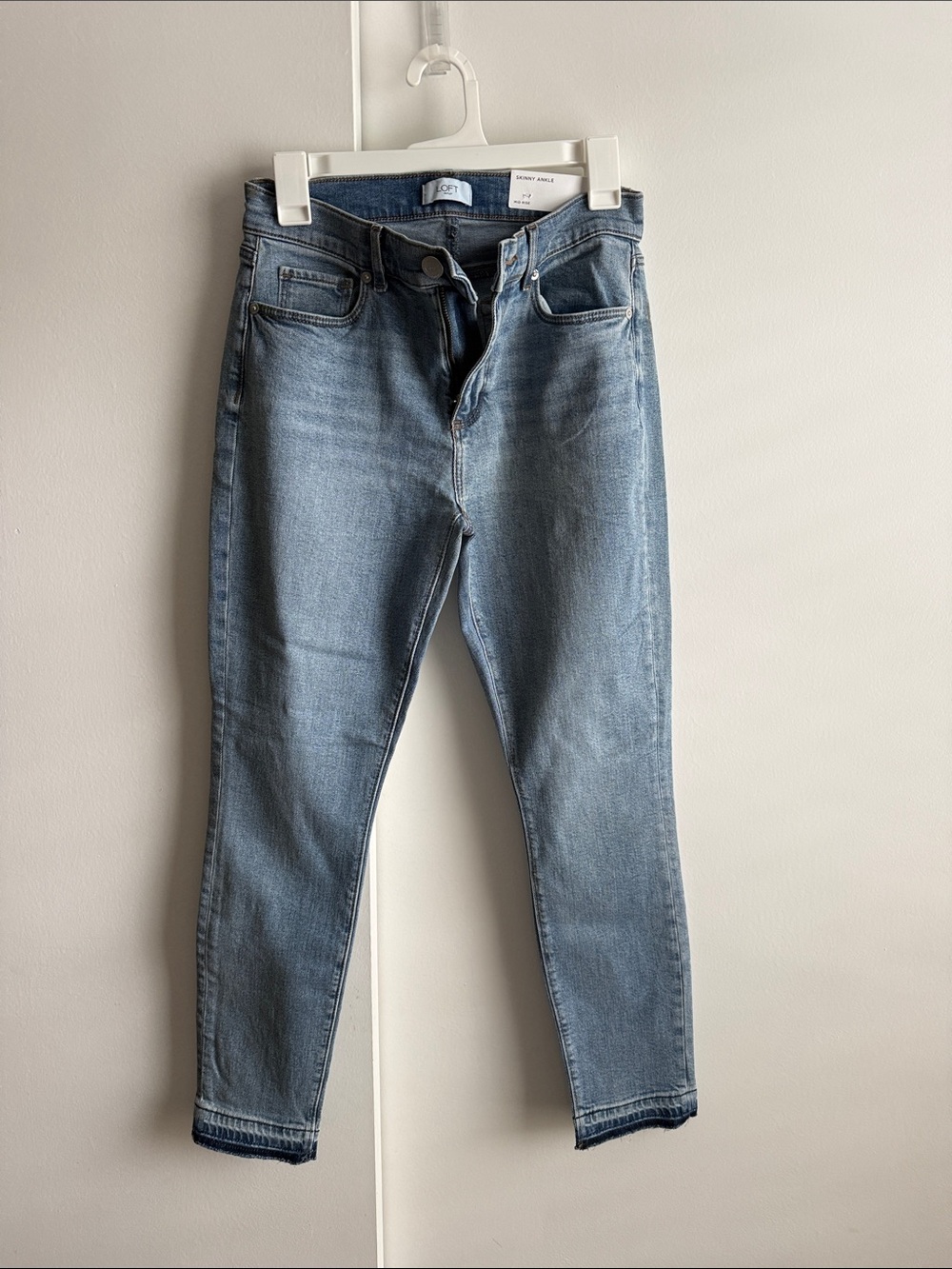 LOFT Light Wash Women 's Skinny Jeans